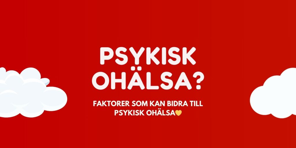 Läs om vad Psykisk ohälsa är