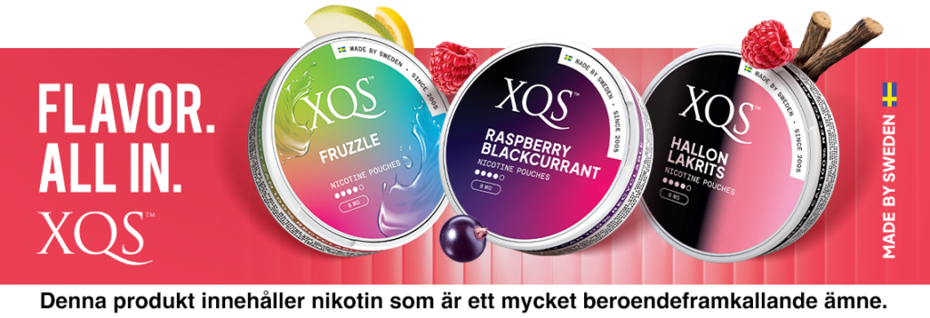 XQS vitt snus – köp snus online hos snusparty.se