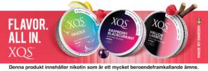 XQS vitt snus – köp snus online hos snusparty.se